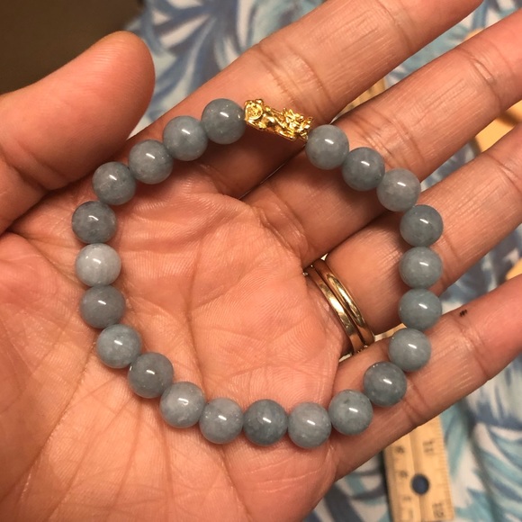 Jewelry Brandnew Lucky Charm Bracelet With March Birthstonr Poshmark